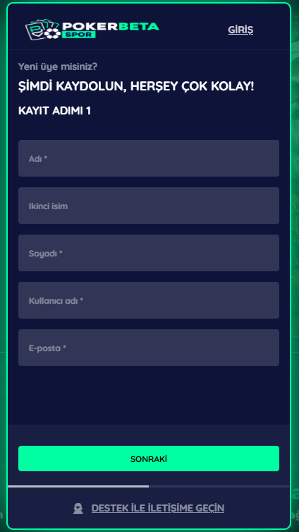 Pokerbetaspor Giriş
