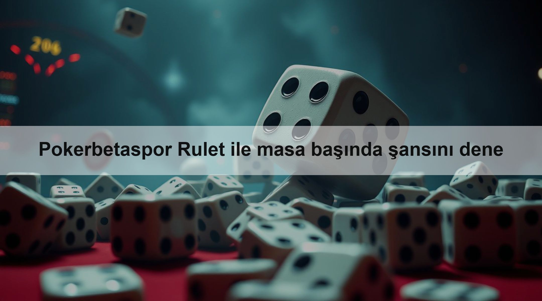 Pokerbetaspor Rulet ile masa başında şansını dene