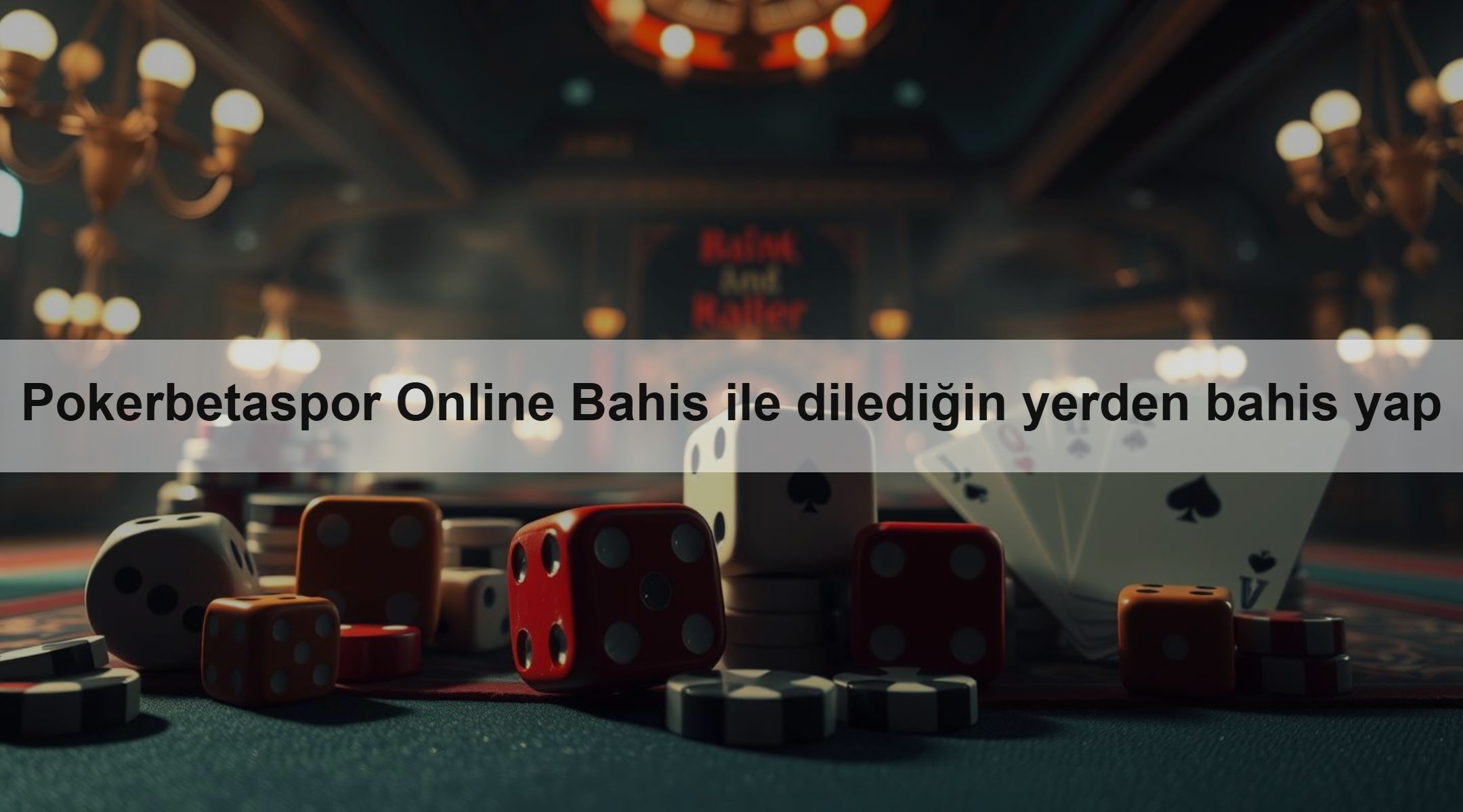 Pokerbetaspor Online Bahis ile dilediğin yerden bahis yap